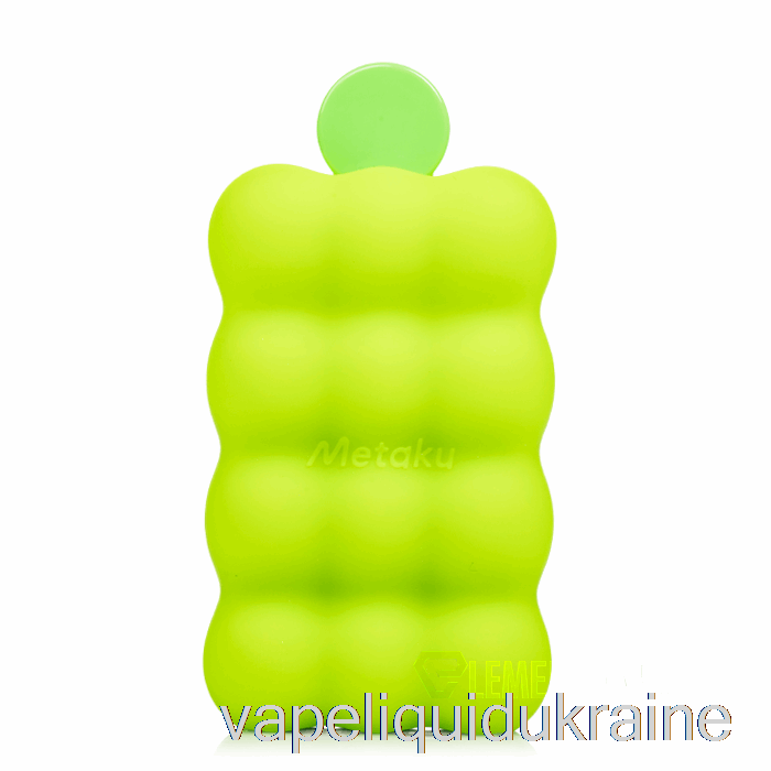 Vape Ukraine Metaku Spongie 7500 Disposable Green Apple Ice